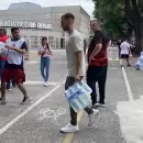 (Video) Noble gesto: Germán Pezzella participó en la colecta de River para ayudar a Bahía Blanca