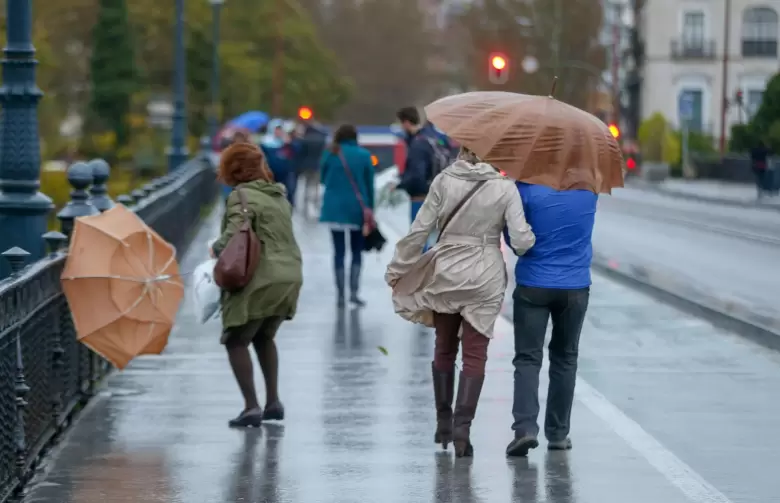 viento lluvia tormenta