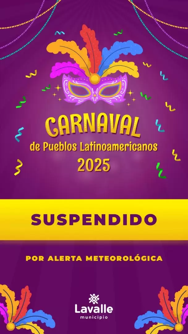 Carnaval de Lavalle suspendido