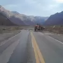 Despejaron el sector de la ruta 7 que sufri� los aludes y el tr�nsito volvi� a la normalidad