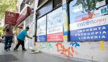 Espacios vandalizados ciudad