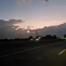 El frente de tormenta avanza hacia Gran Mendoza y su ingreso fue captado desde el Este