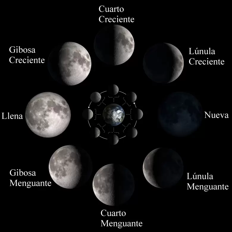 fases lunares