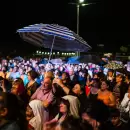 La lluvia marcó el final del show de Palito Ortega en Luján de Cuyo
