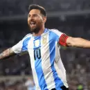 (Video) La reacci�n de Messi a la goleada de la Selecci�n en el Monumental