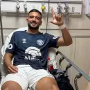 Tras su espeluznante lesi�n, se conoci� la primera imagen de Victorio Ramis