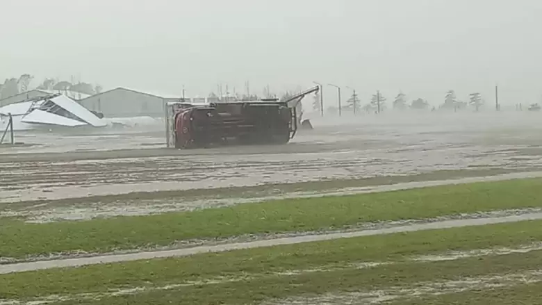 Temporal en Córdoba y Santa Fe