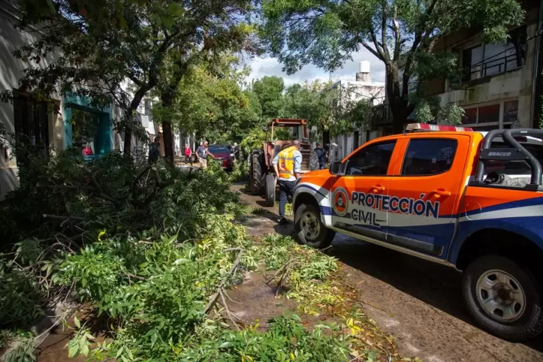 Temporal en Córdoba y Santa Fe