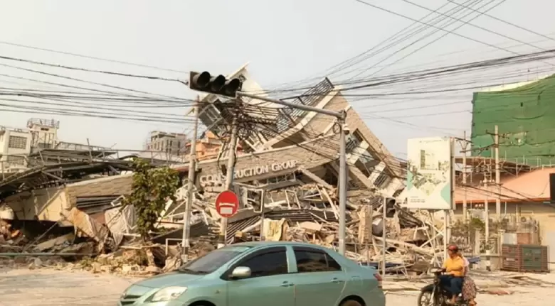 terremoto en Myanmar