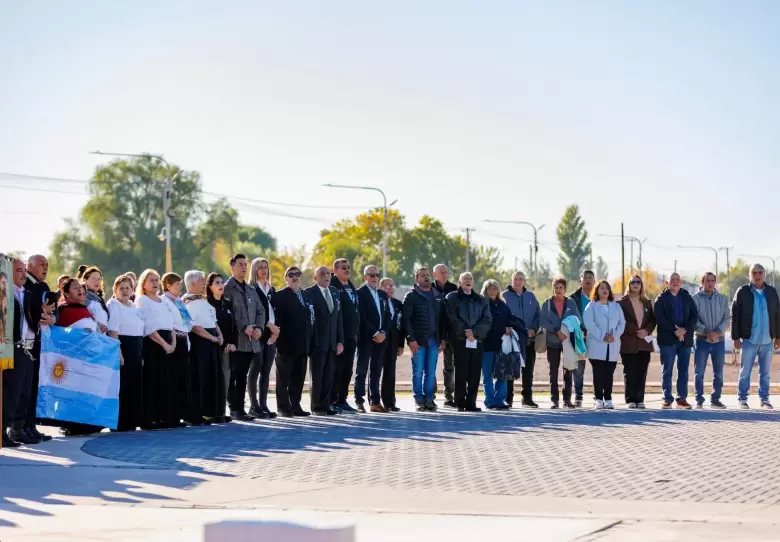 Homenaje en Maipú a veteranos y caídos en la Guerra de Malvinas