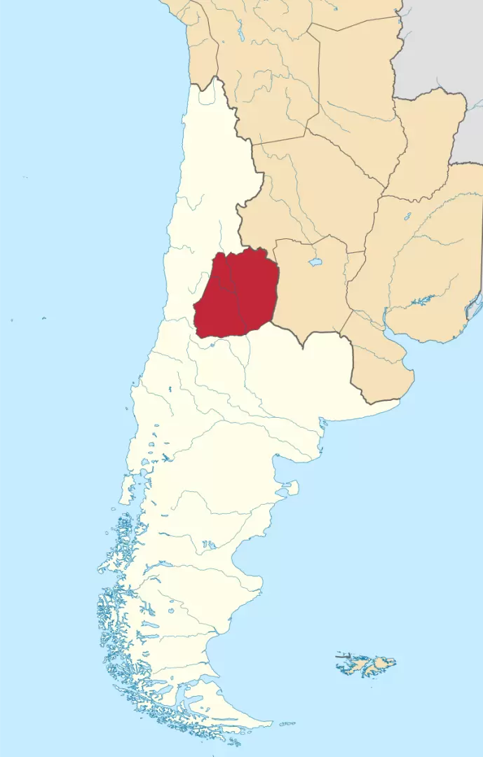 Cuyo en el reino de Chile en 1775