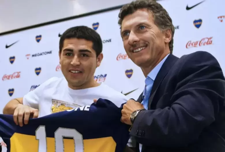 riquelme macri