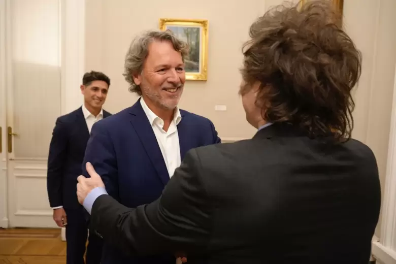Javier Milei se reuni� con directivos de Mercado Libre Argentina