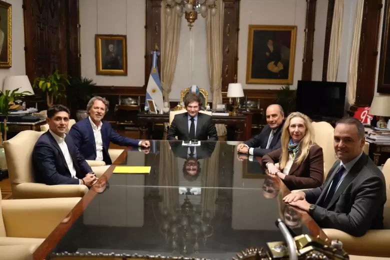 Javier Milei se reuni� con directivos de Mercado Libre Argentina