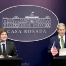 Javier Milei celebró el fin del cepo cambiario, con el apoyo del secretario del Tesoro de EE.UU.