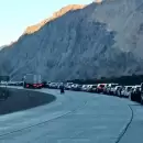 (Video) M�s de 5 kil�metros de fila y demoras de hasta 4 horas para cruzar a Chile