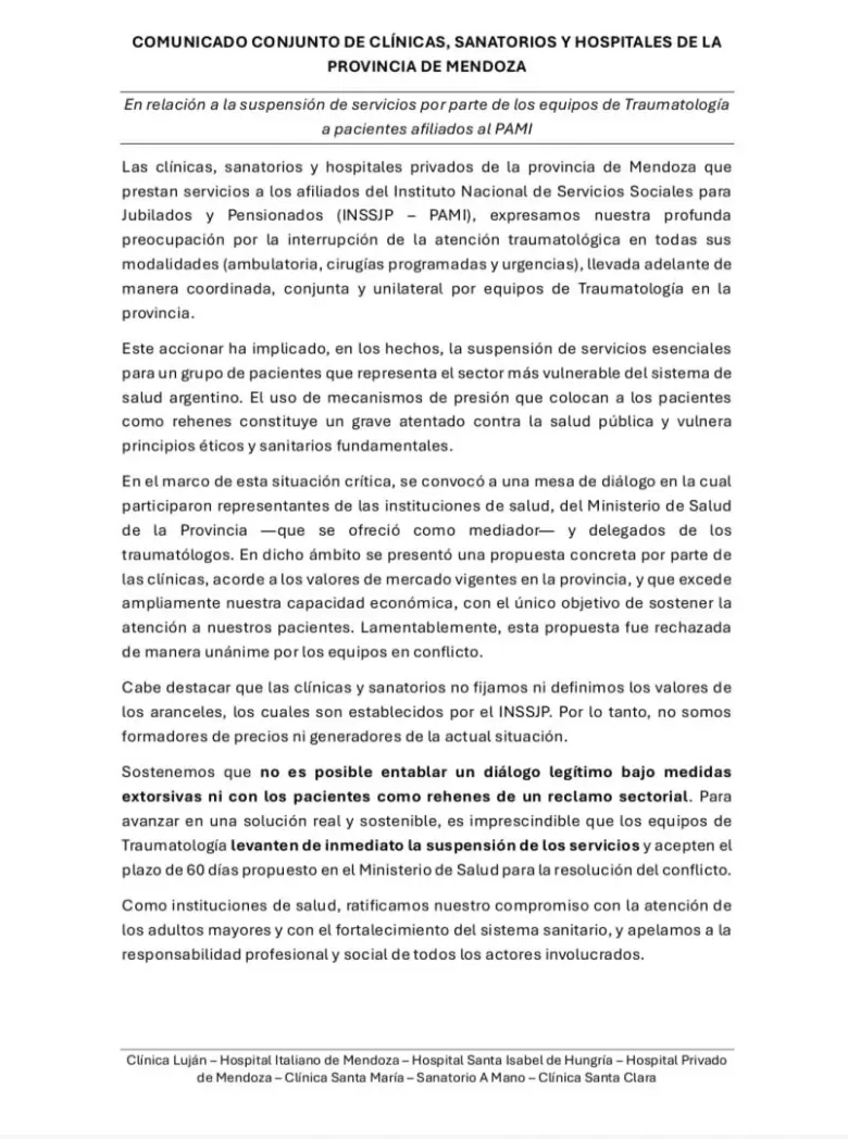 ccomunicado cl�nicas