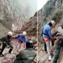 Un descenso complicado: madre e hija fueron rescatadas en la monta�a