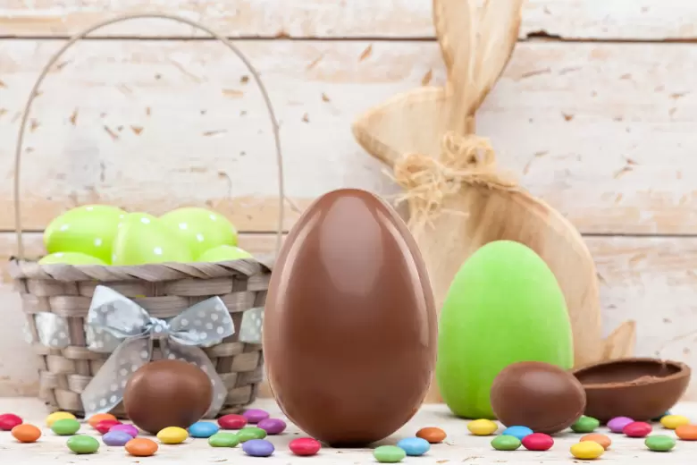 huevo de pascua chocolate