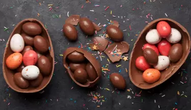 huevo de pascua chocolate