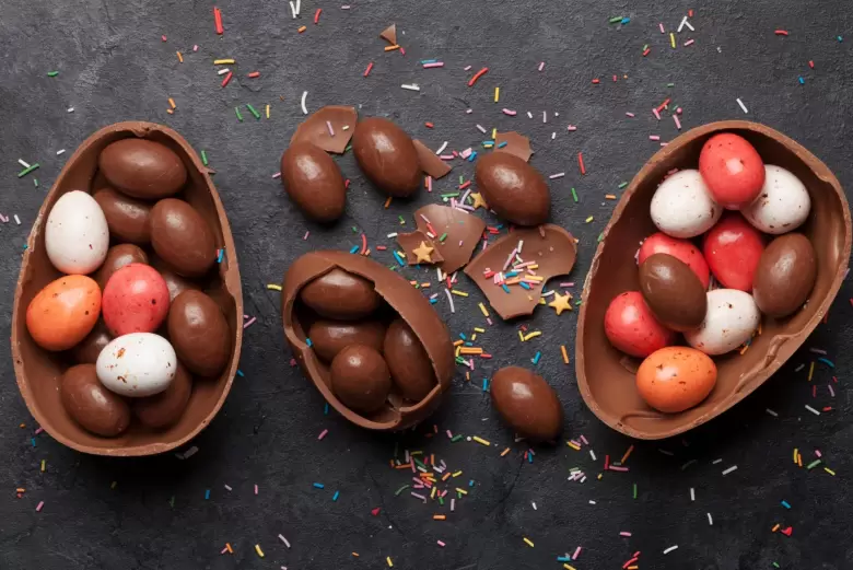 huevo de pascua chocolate