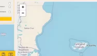 mapa correo argentino