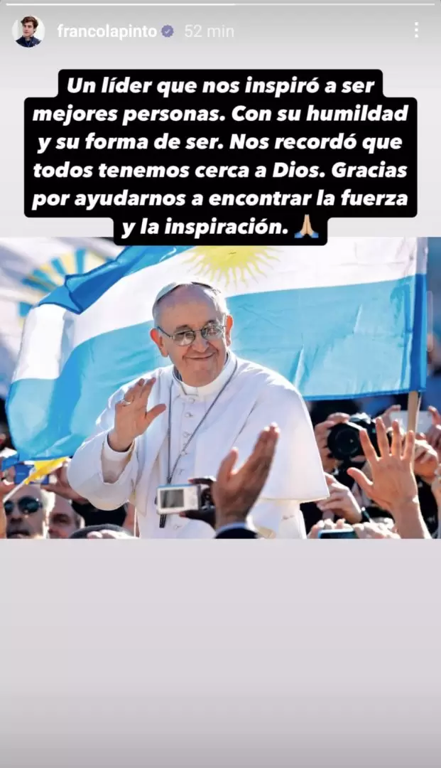 colapinto papa francisco