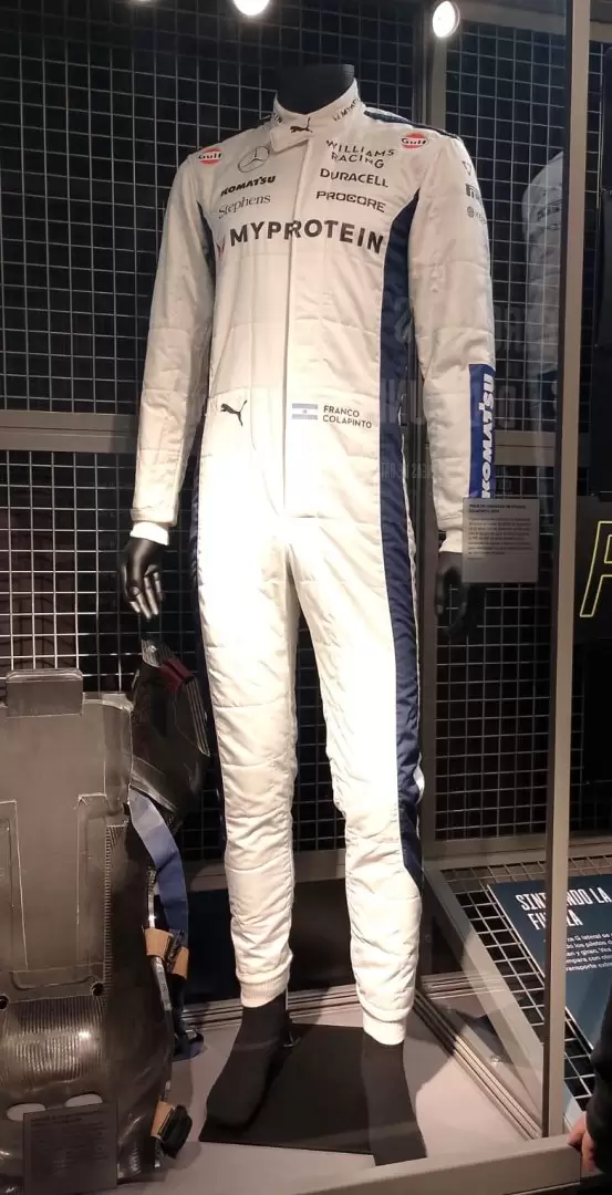 Traje de Colapinto (Williams)
