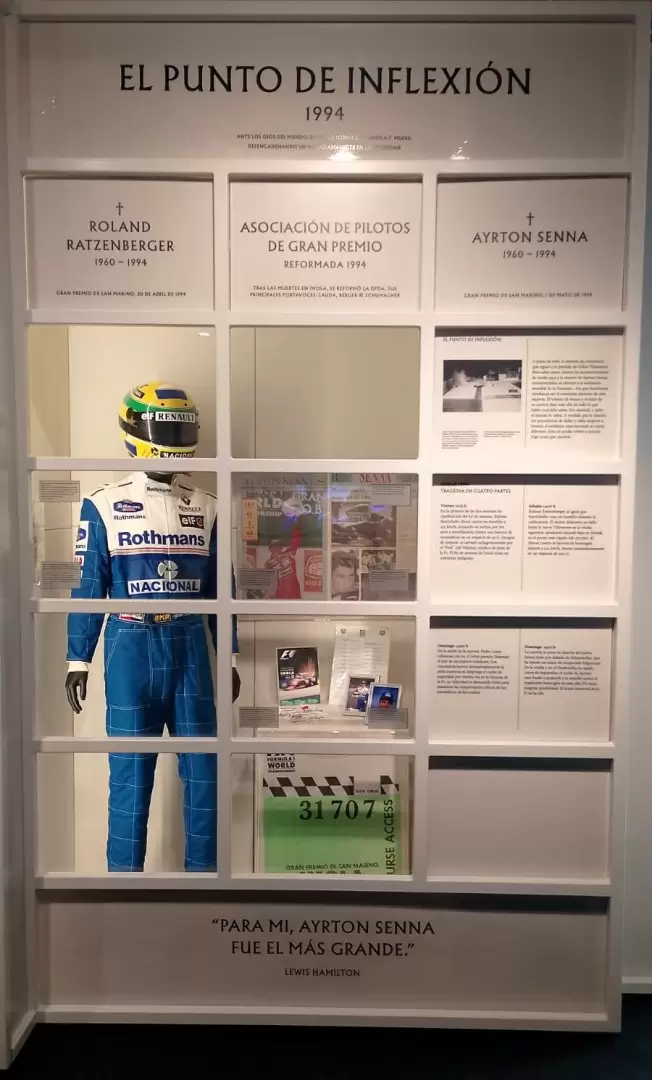 Homenaje a Senna y Ratzenberger
