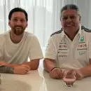 El reencuentro de Chiqui Tapia con Lionel Messi en Miami: "Al d�a con el mejor del mundo"