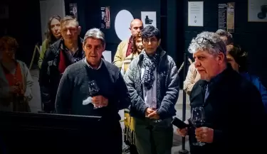 cine y vino