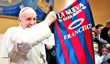 el papa y San Lorenzo
