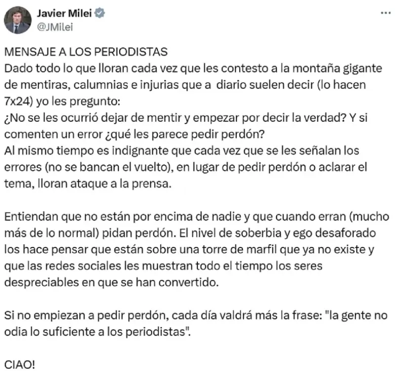 Javier Milei