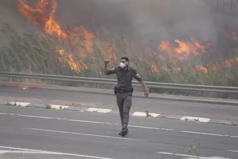 Incendios en Israel
