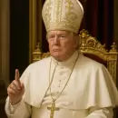 Polémica: Trump se vistió de papa en una foto creada con IA