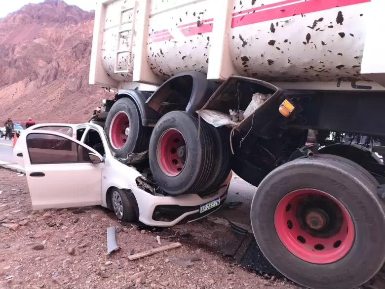 accidente en la ruta 7