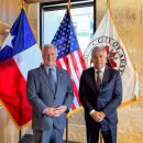 Cornejo fortaleció la relación con Austin y buscan acuerdos en urbanismo, seguridad y tecnología