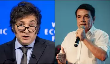 Carlos Rovira y Javier Milei