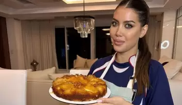 Torta de manzana: la receta de Wanda Nara
