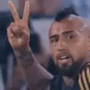 (Video) Arturo Vidal realiz� un pol�mico gesto y fue expulsado en la derrota ante Racing