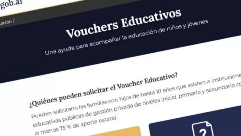 Vouchers educativos