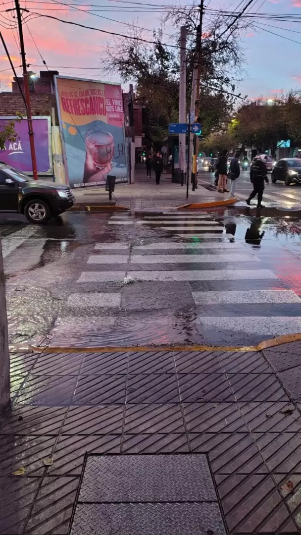 Corte de tránsito en Ciudad