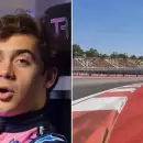(Video) Franco Colapinto revel� los secretos del circuito de Barcelona desde el simulador