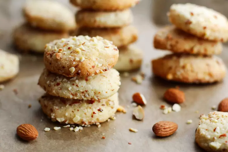 galletas de banana y harina de almendras