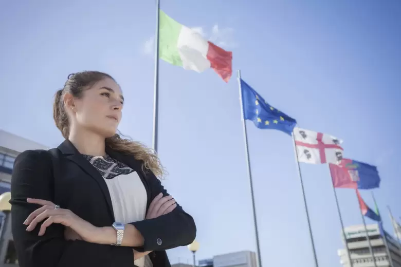 joven italiana