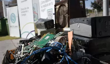 Las Heras impulsa una campa�a para reciclar aparatos el�ctricos y electr�nicos