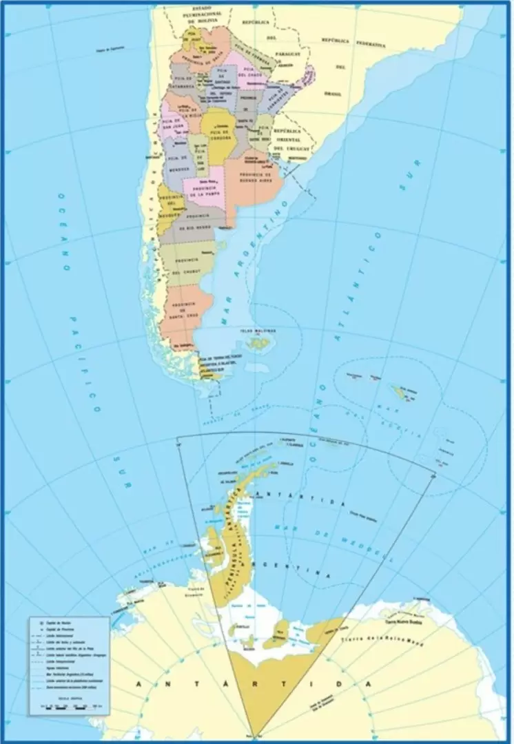 tierra del fuego, antartida e islas del atlantico sur