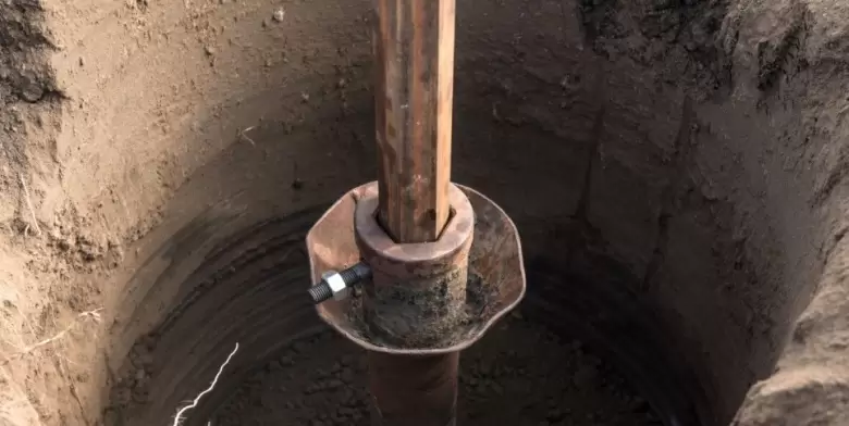 obra de saneamiento en Maipú