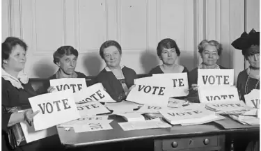 voto femenino eeuu