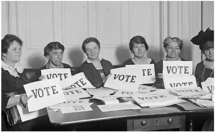 voto femenino eeuu